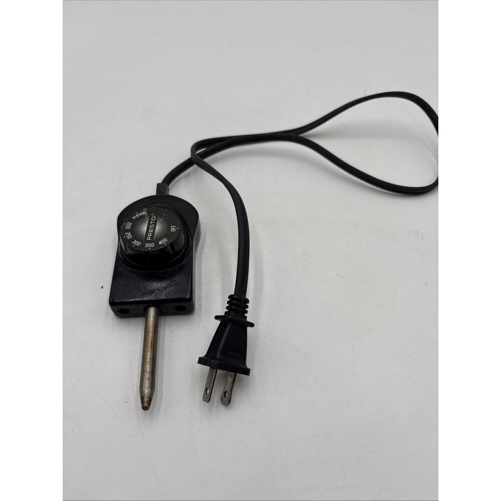 Presto 0690005 Skillet Griddle Temperature Heat Control Probe Power Cord 1500W